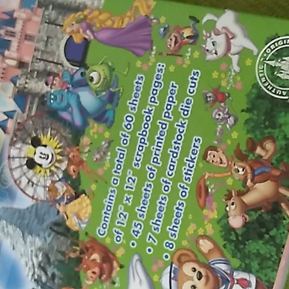 Disney Parks Deluxe Scrapbook Kit- Disney Parks Exclusive 60 Sheets - Picture 16 of 16